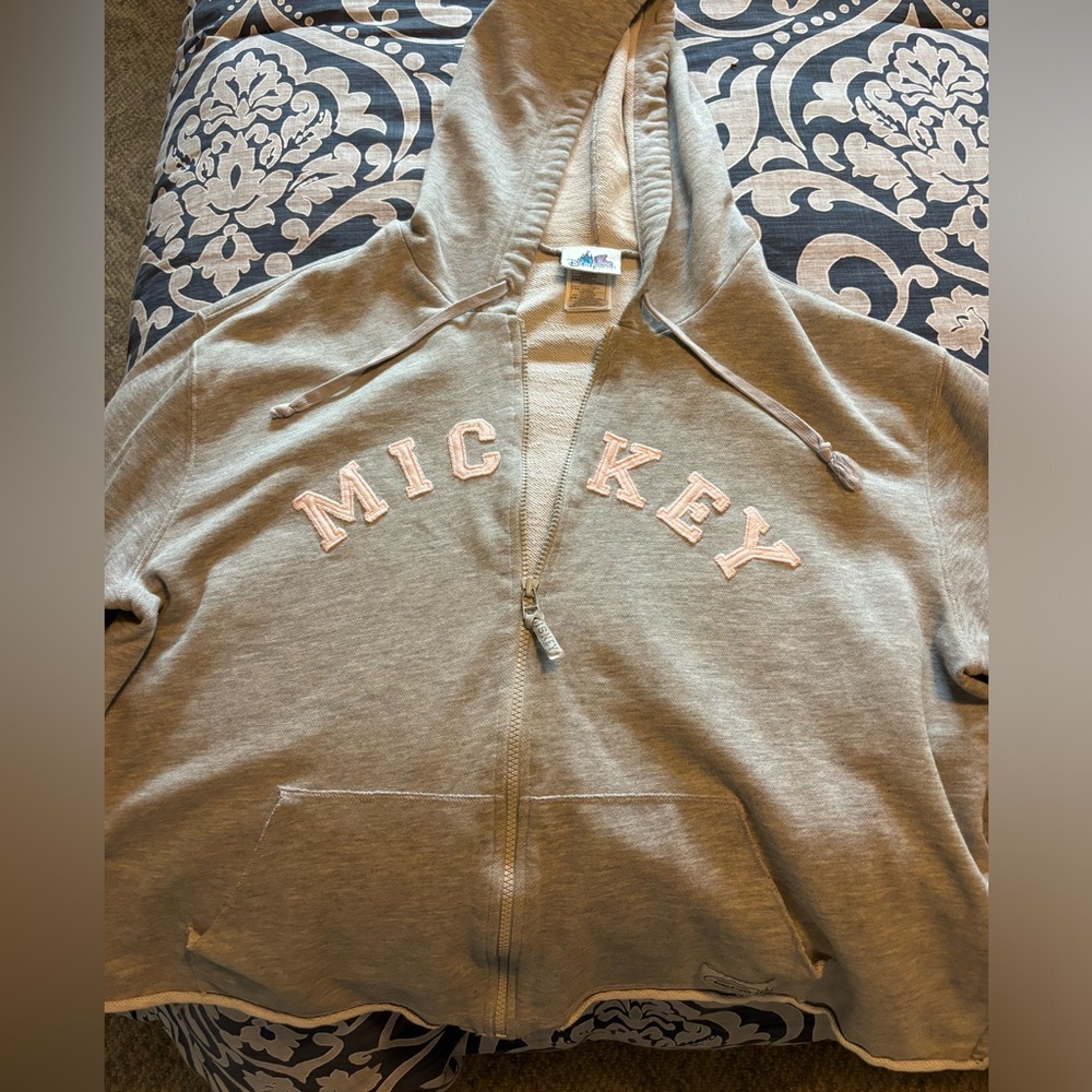 Vintage Disneyland Resort Short-Waisted Hoodie